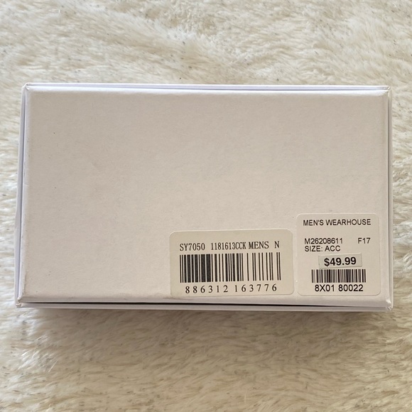 Calvin Klein Gray & Coral Stripe
Bow Tie. NWT - Picture 5 of 5